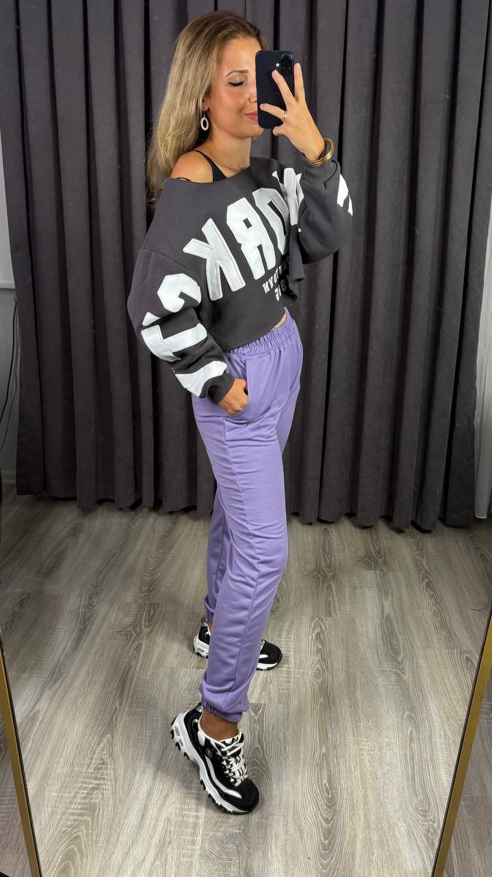 Dar Paça Paçası Lastikli Eşofman Altı Jogger