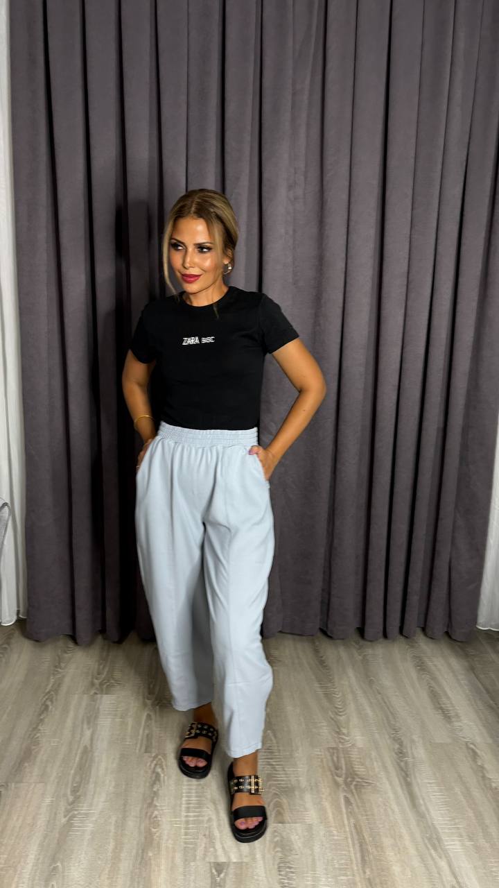 Mariana Crep Kumaş Balon Pantolon Mükemmel Doku 1. Kalite Kumaş