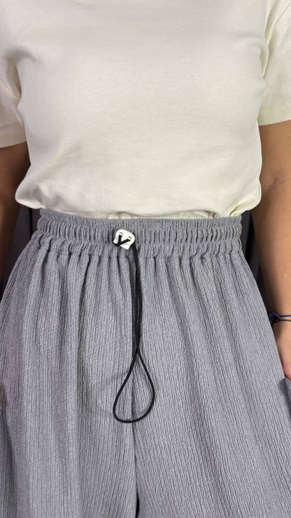 Lüks İthal Bürümcük Kumaş Şalvar Pantolon 36 - 50 Beden Arası